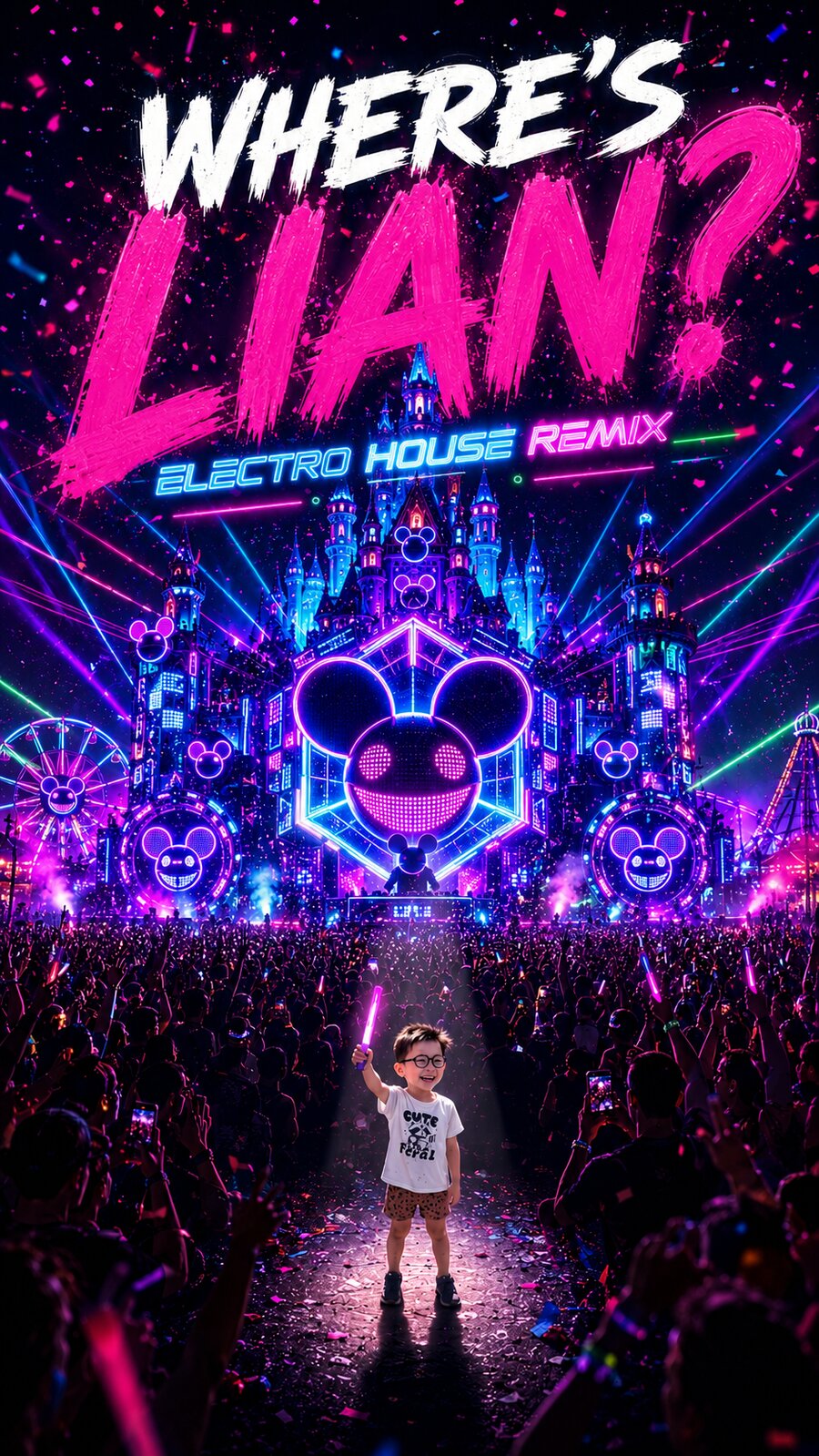 Where's Lian — Electro House Remix cover