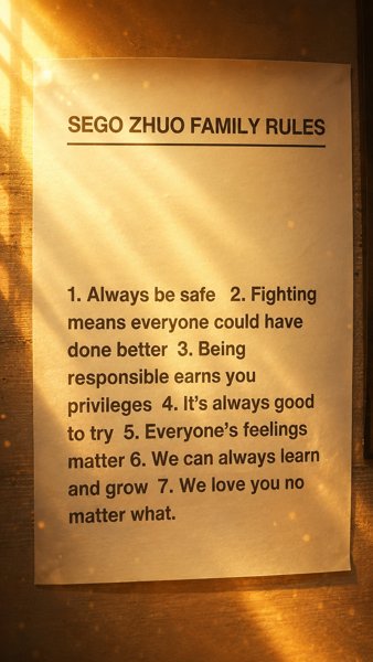 Sego-Zhuo Family Rules